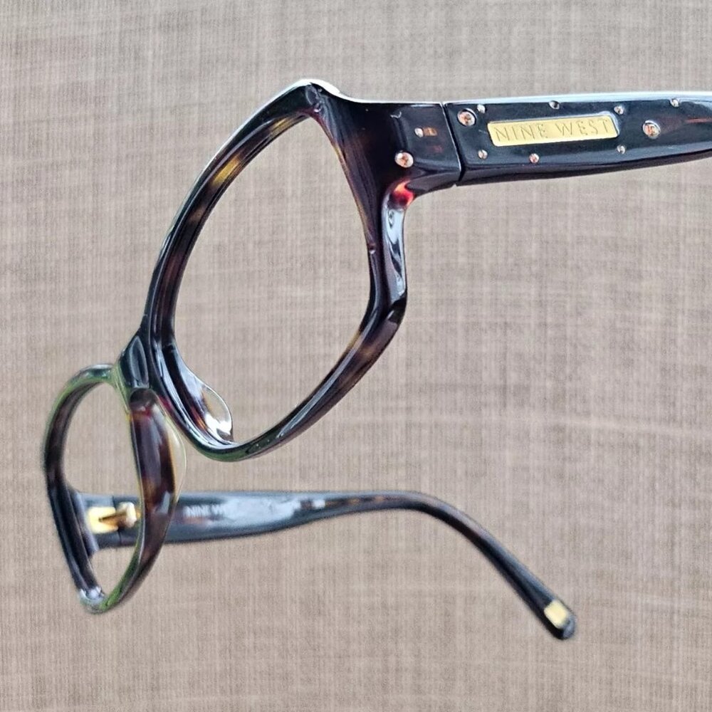 Nine West Women Glasses Frame NW518S Dark Brown 55[]16 125 Eyeglasses Frame only